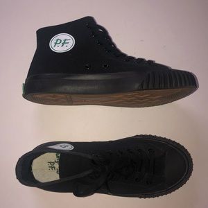 Black PF Flyers
